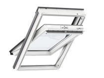 Мансардное окно VELUX Комфорт плюс GLU CK02 0051 55х78см / Белое полиуретановое / ручка сверху