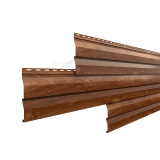 Металлический сайдинг Корабельная доска Ecosteel matt / Экостил матовый 14х226мм 0,45мм Античный Дуб