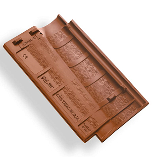 Купить Керамическая черепица Tejas Borja TB-10 Tech NATURE Moss Red - изображение 3