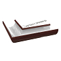 Угол желоба универсальный RAL8017