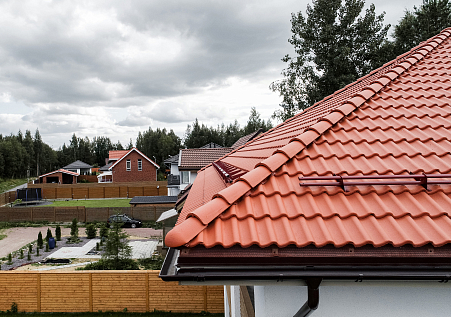 Купить Цементно-песчаная черепица Kriastak / Криастак, Classic Коричневый - изображение 5