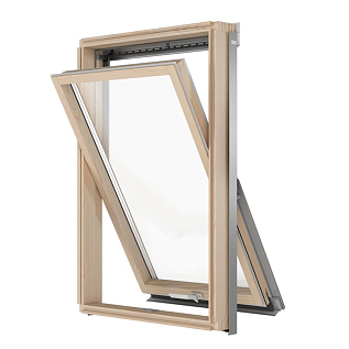 Купить Мансардное окно ROOFLITE СТАНДАРТ 66х118см DPY F6A B900 PLUS (ручка снизу) - изображение 1