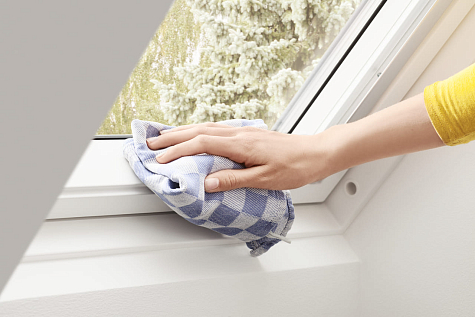 Купить Мансардное окно VELUX Комфорт плюс GLU CK02 0061 55х78см / Белое полиуретановое / ручка сверху / двухкамерное - изображение 5