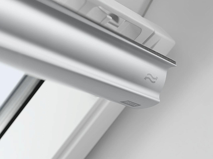 Купить Мансардное окно VELUX Комфорт плюс GLU CK02 0061 55х78см / Белое полиуретановое / ручка сверху / двухкамерное - изображение 8