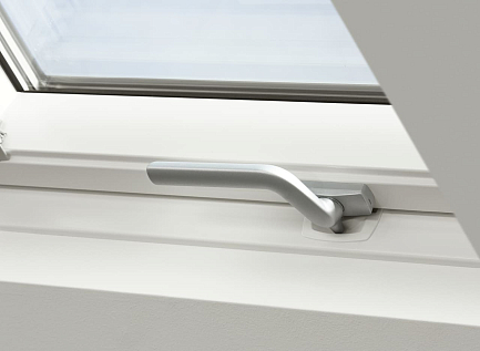 Купить Мансардное окно VELUX Комфорт плюс GLU CK02 0061 55х78см / Белое полиуретановое / ручка сверху / двухкамерное - изображение 9